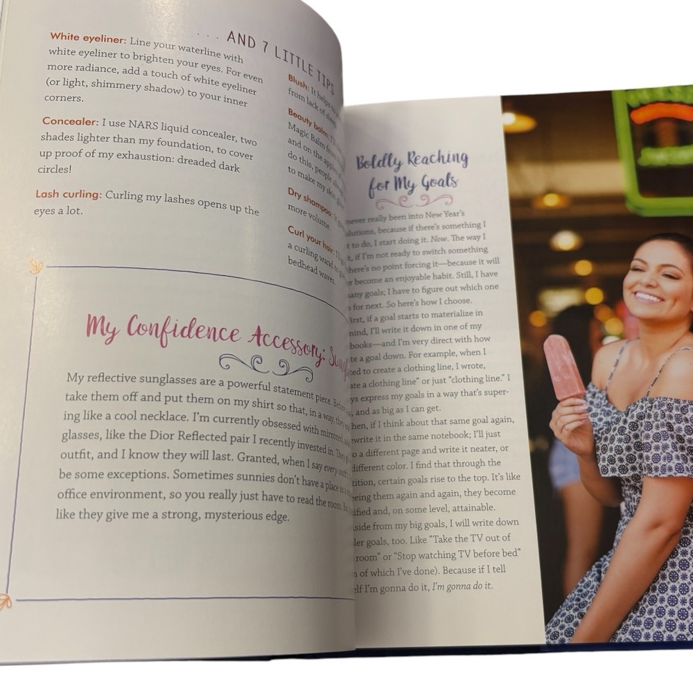 Make Your Mind Up Book Bethany Mota Hardcover You Tuber Influencer Beauty - Picture 9 of 11